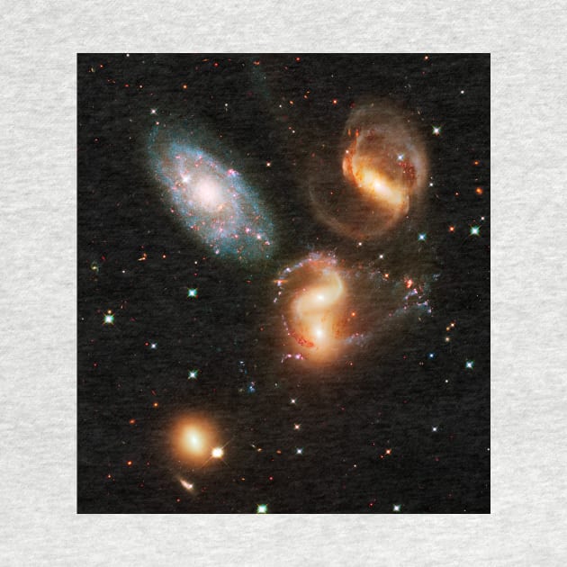 Stephan's Quintet galaxies, HST image (C021/9270) by SciencePhoto